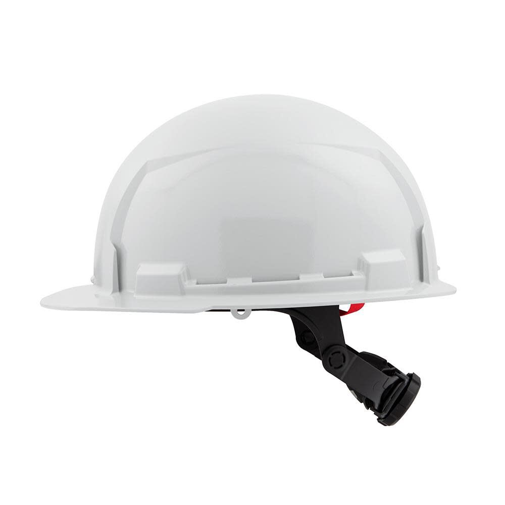 Milwaukee White Front Brim Hard Hat with 6pt Ratcheting Suspension Type 1 Class E & BOLT USB Cooling Fan Bundle, large image number 13