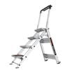 Little Giant Safety Safety Step M4 Aluminum Type 1A Step Stool with Handrail, small image number 1