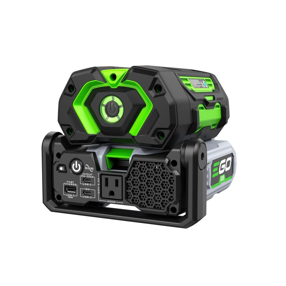 EGO Nexus Escape 400W Inverter with 4.0Ah Battery and 100W Charger – PAD5003