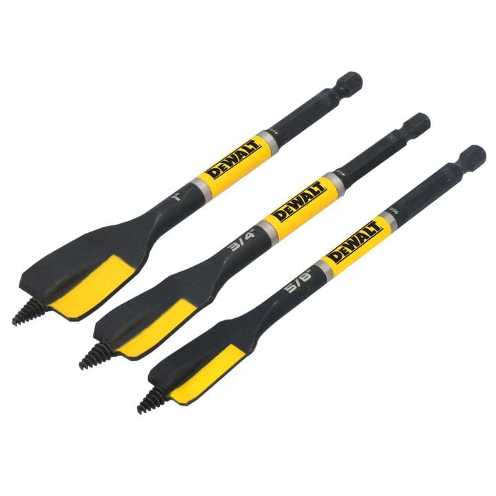 DEWALT Elite Series Nail Cutting Spade Bit Set 3 Pieces, large image number 1