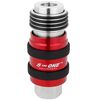 Milton 5 In ONE S-1750 Universal Safety Exhaust Quick-Connect Industrial Coupler 1/4in FNPT, small image number 1