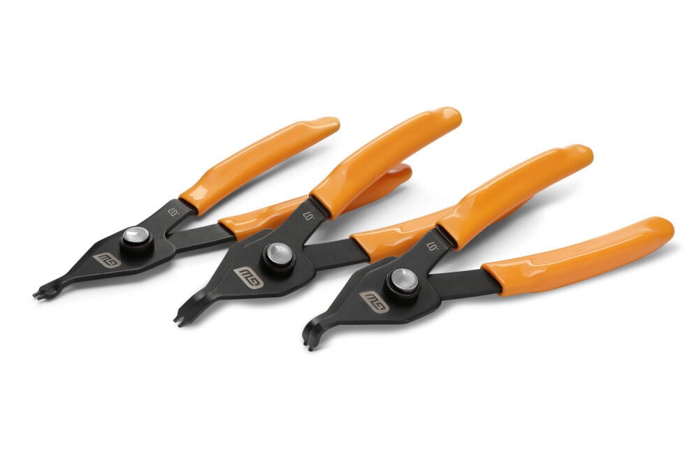 GEARWRENCH Convertible Push Button Snap Ring Pliers Set 12 Pieces, large image number 4