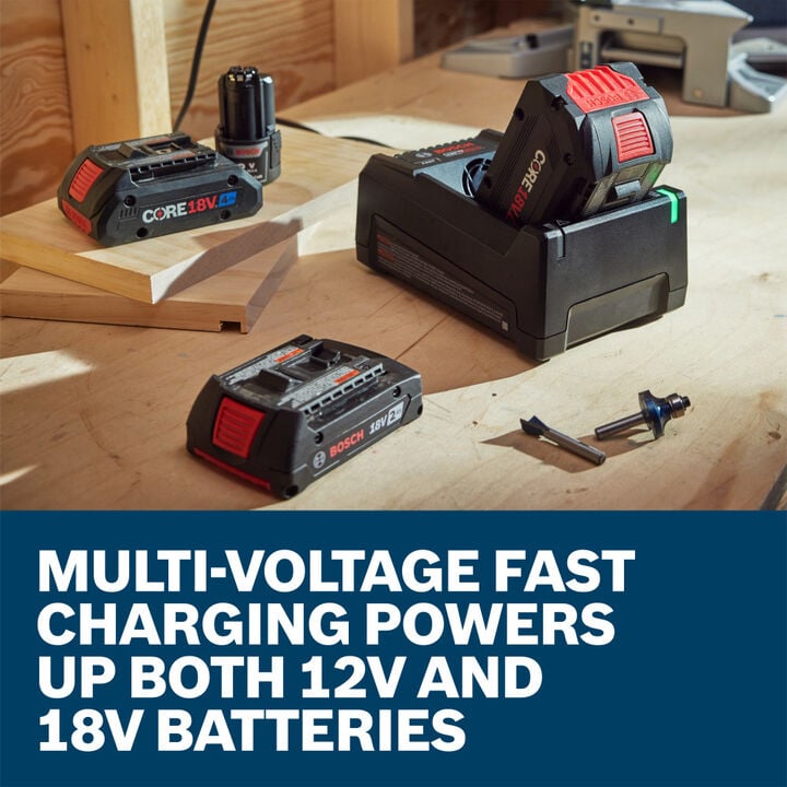 Bosch 12V/18V Multi-Voltage Fast Charger Reconditioned, large image number 3