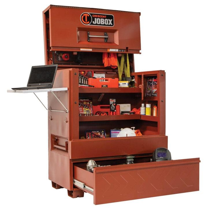 Crescent JOBOX 48in Site-Vault Heavy-Duty Piano Boxes with Drawer, large image number 8