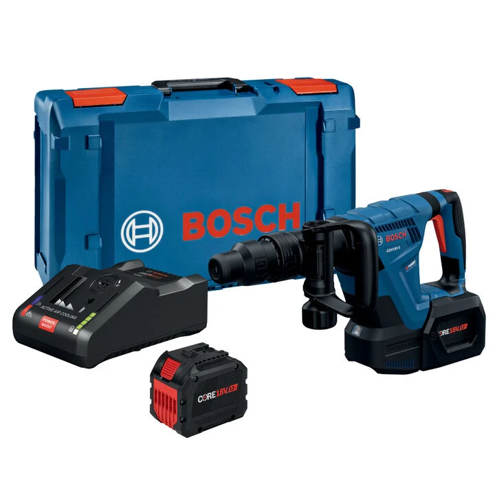 Bosch 18V SDS-max Demolition Hammer Kit with 2 Batteries Reconditioned