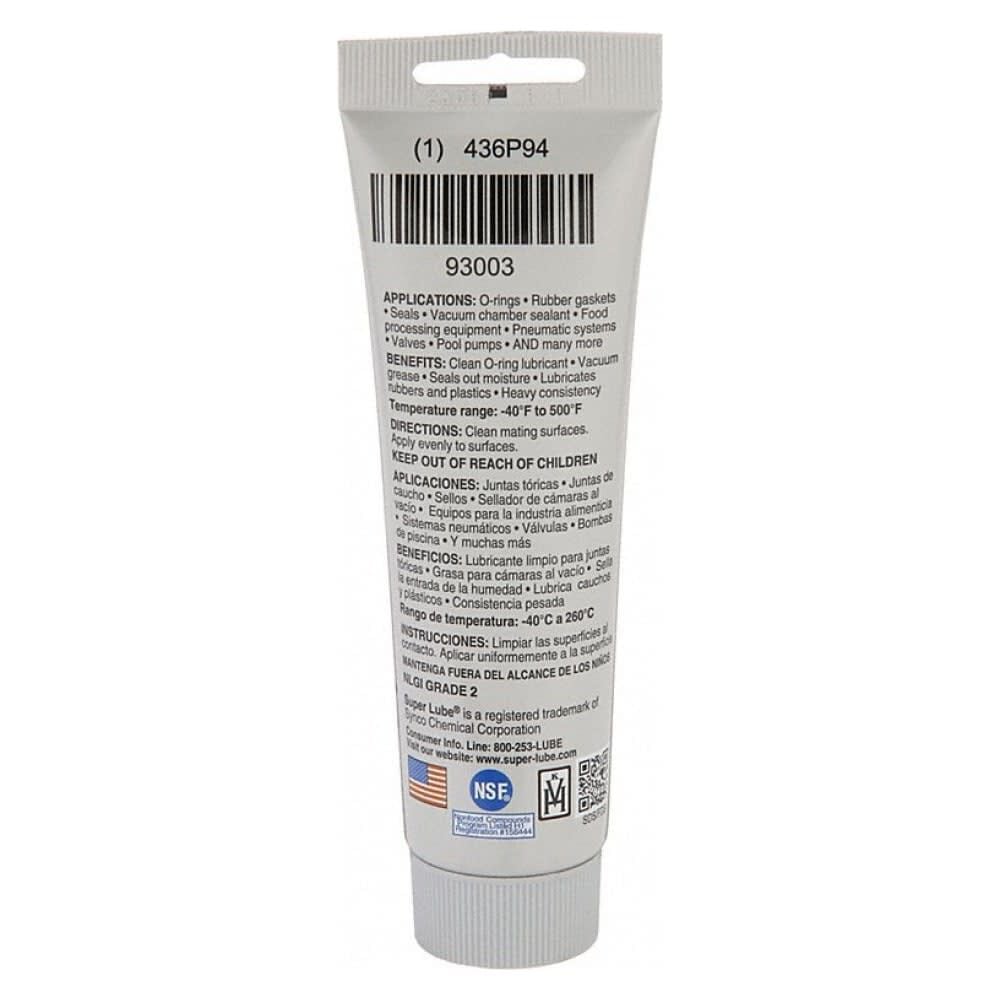 Super Lube 3 Oz Tube O-Ring Silicone Grease- PACK of 2, large image number 2