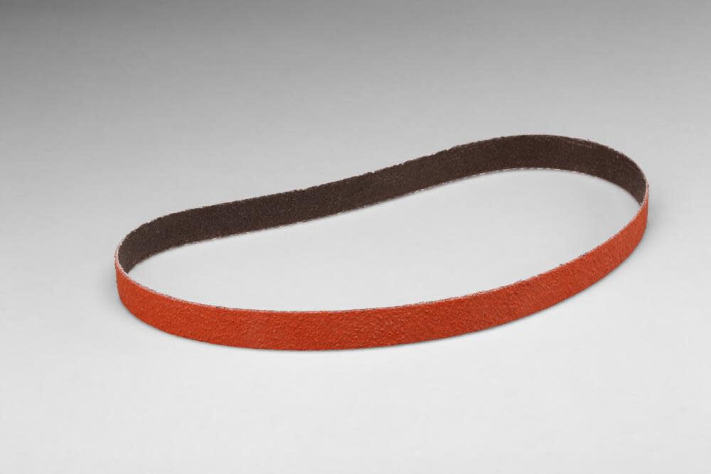 3M Cloth Belt 1/4 Inch x 24 Inch 80 YF-Weight, large image number 1