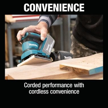 Makita 18V LXT Cordless 1/4 Sheet Finishing Sander (Bare Tool), large image number 13