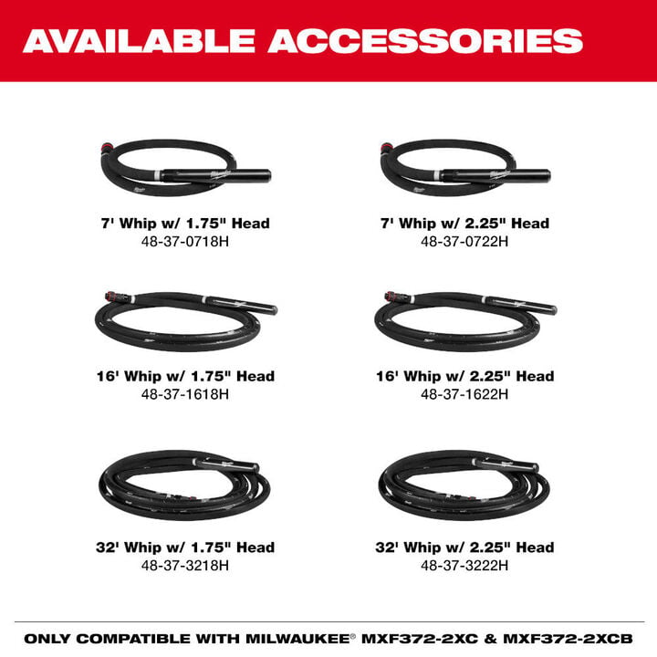 Milwaukee MX FUEL Backpack High Cycle Concrete Vibrator Kit with 7 Ft. Whip / 1.75 Inch Head, large image number 4