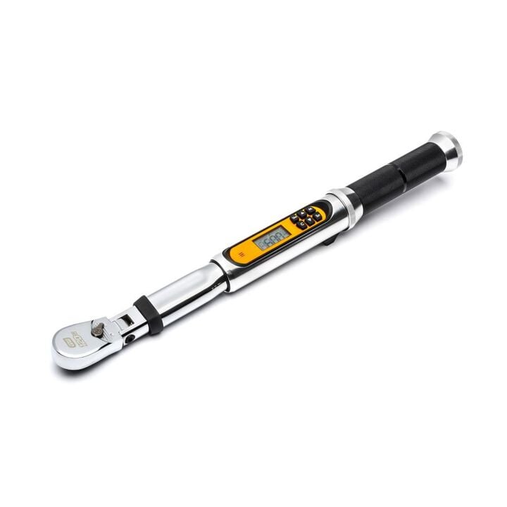 GEARWRENCH 120XP 3/8 Inch Drive Flex Head Electronic Torque Wrench with Angle, large image number 2