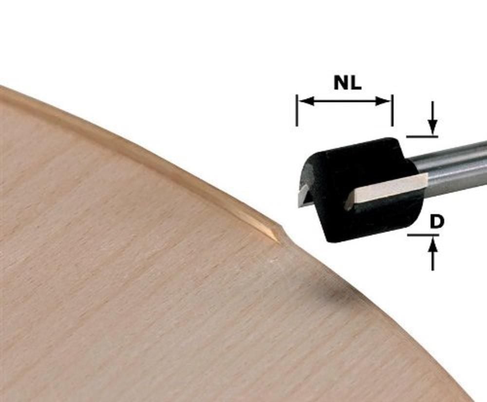 Festool HW Two Flute Edge Trimming Cutter - 491666