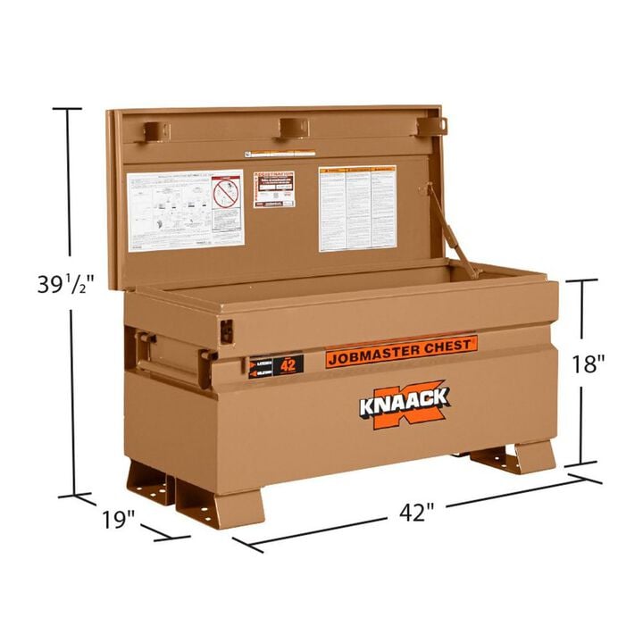 Knaack Model 42 9 Cu-Ft. Steel Chest with KL (Padlock), large image number 2