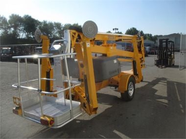 Haulotte 5533A Electric Articulating Towable Boom Lift 55', large image number 6