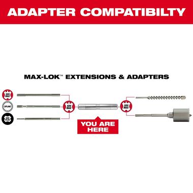 Milwaukee Max-Lok Connection Adapter, large image number 1