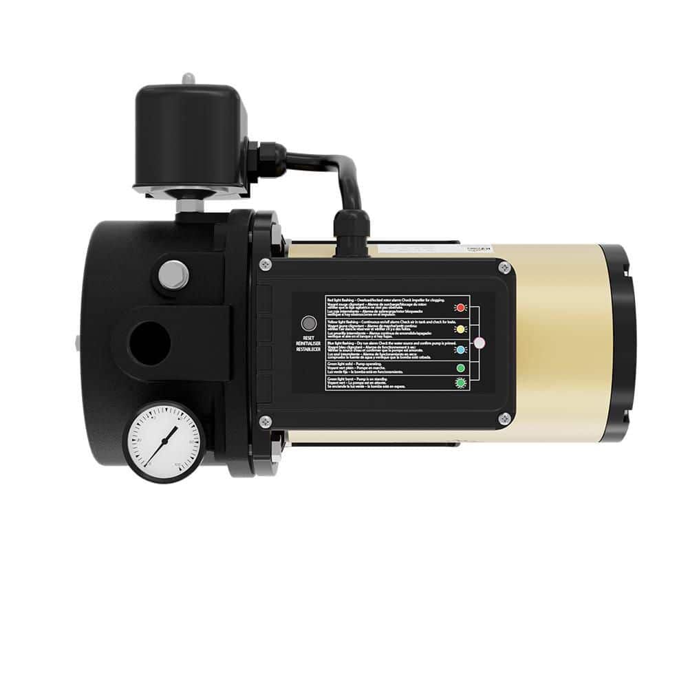 K2 Pumps 3/4 HP 115V/230V Professional Grade Convertible Jet Pump with Intellijet Smart Pump Technology, large image number 4