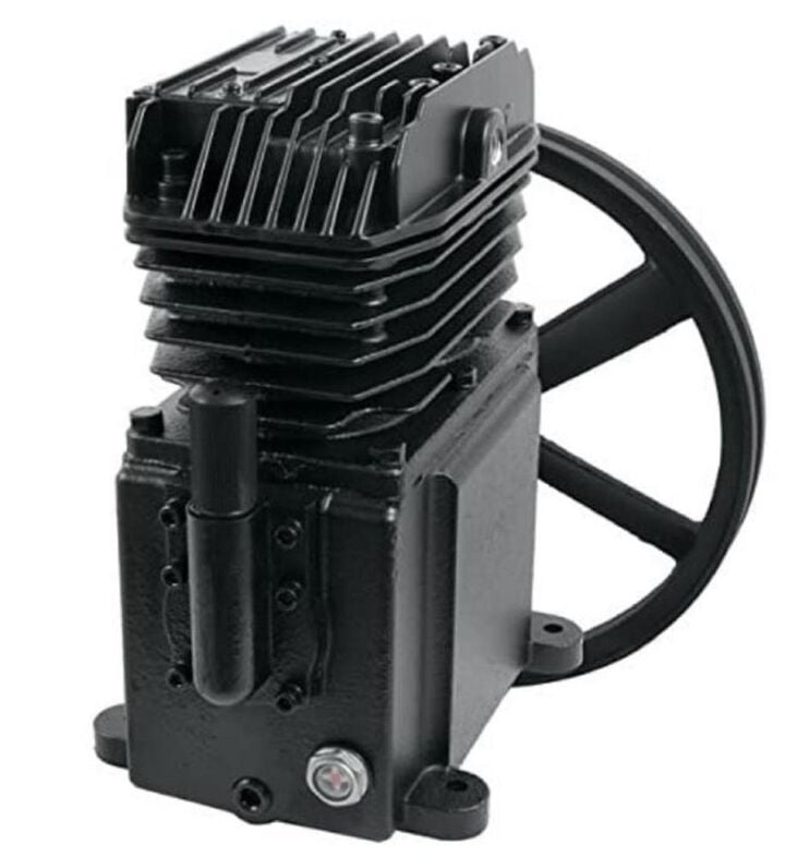 Powermate Universal Replacement Single Stage Inline Twin Cylinder Oil Lubricated Pump 1.9 RHP