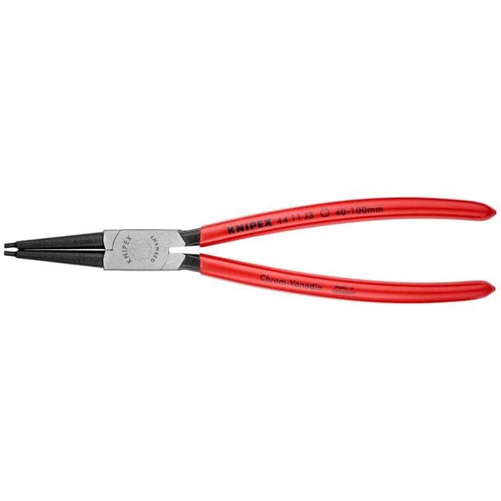 Knipex 9 Inch Vanadium Steel Internal Snap Ring Plier with Forged Tips, large image number 2
