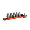 GripEdge Tools RPT 3/8 Inch Drive Dual-Action Hex Driver Bit Set SAE 6 Pieces, small image number 3