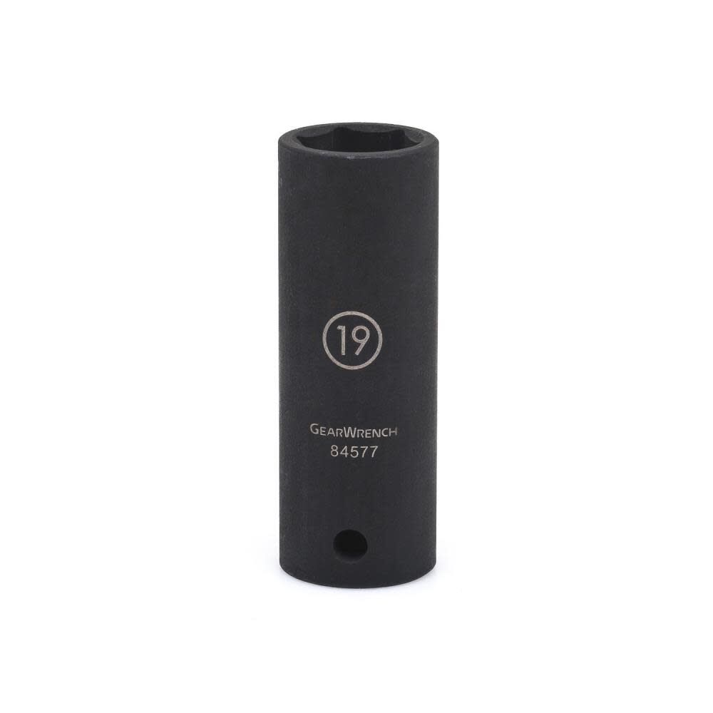 GEARWRENCH Promotional Impact Socket Set 39 pc 1/2 Inch Drive 6 Point Metric Standard/Deep, large image number 7