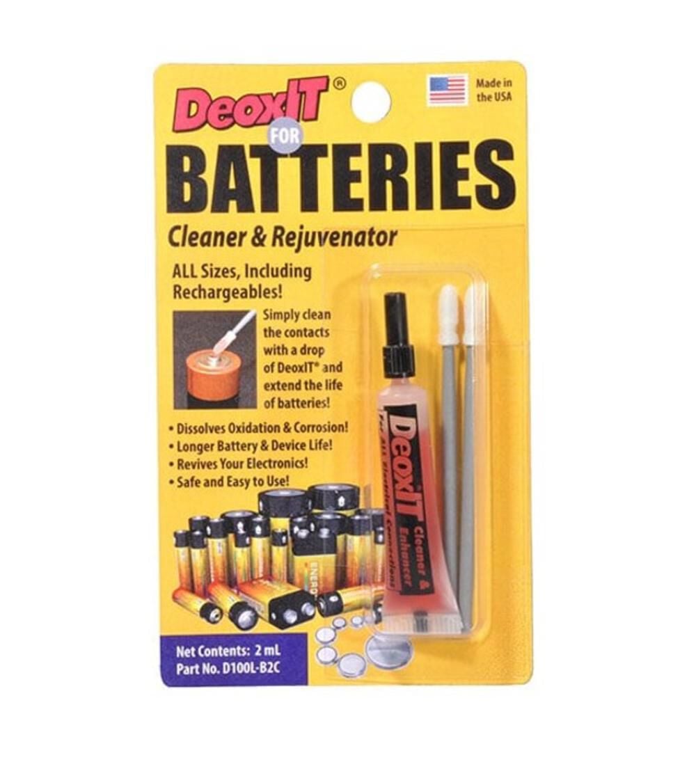 DeoxIT Battery Rejuvenator & Protector, 100% Solution, 2 mL Squeeze Tube, large image number 2