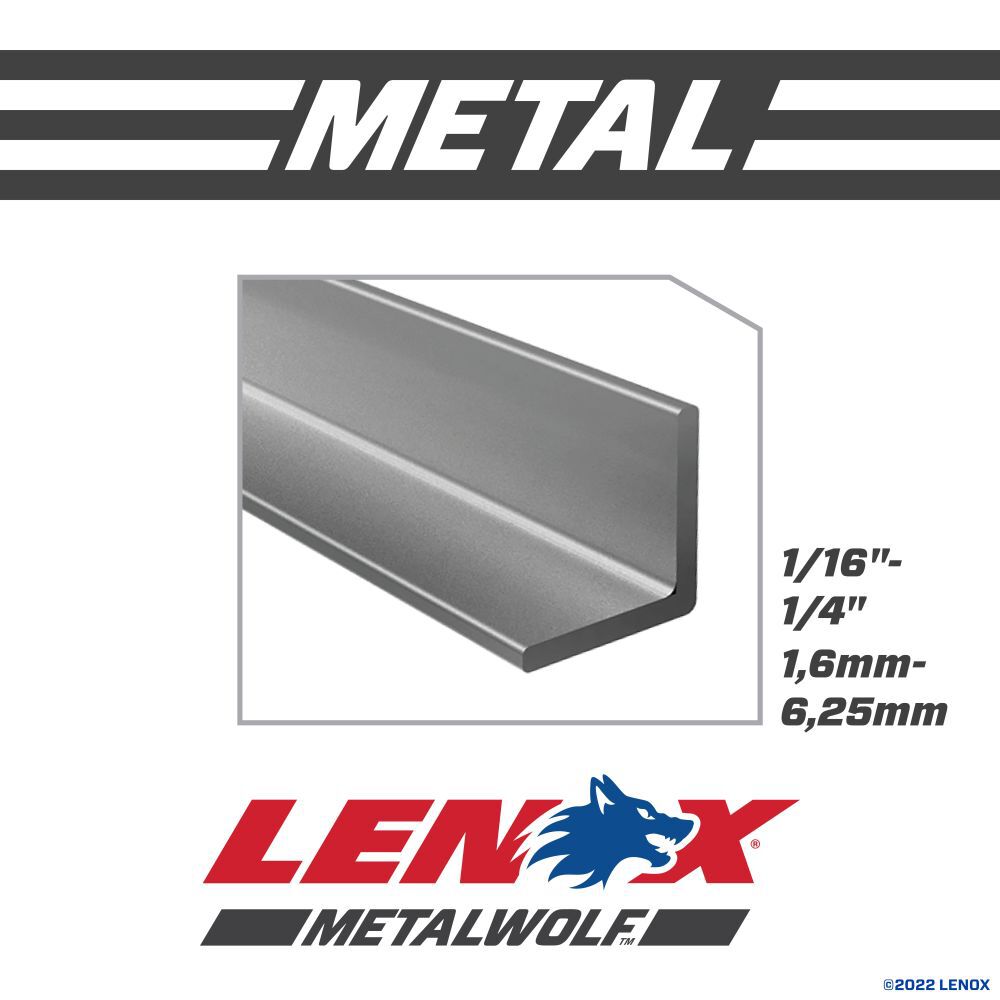 Lenox 6 Inch 18 TPI METALWOLF WAVE EDGE Reciprocating Saw Blades 50 Pack, large image number 4