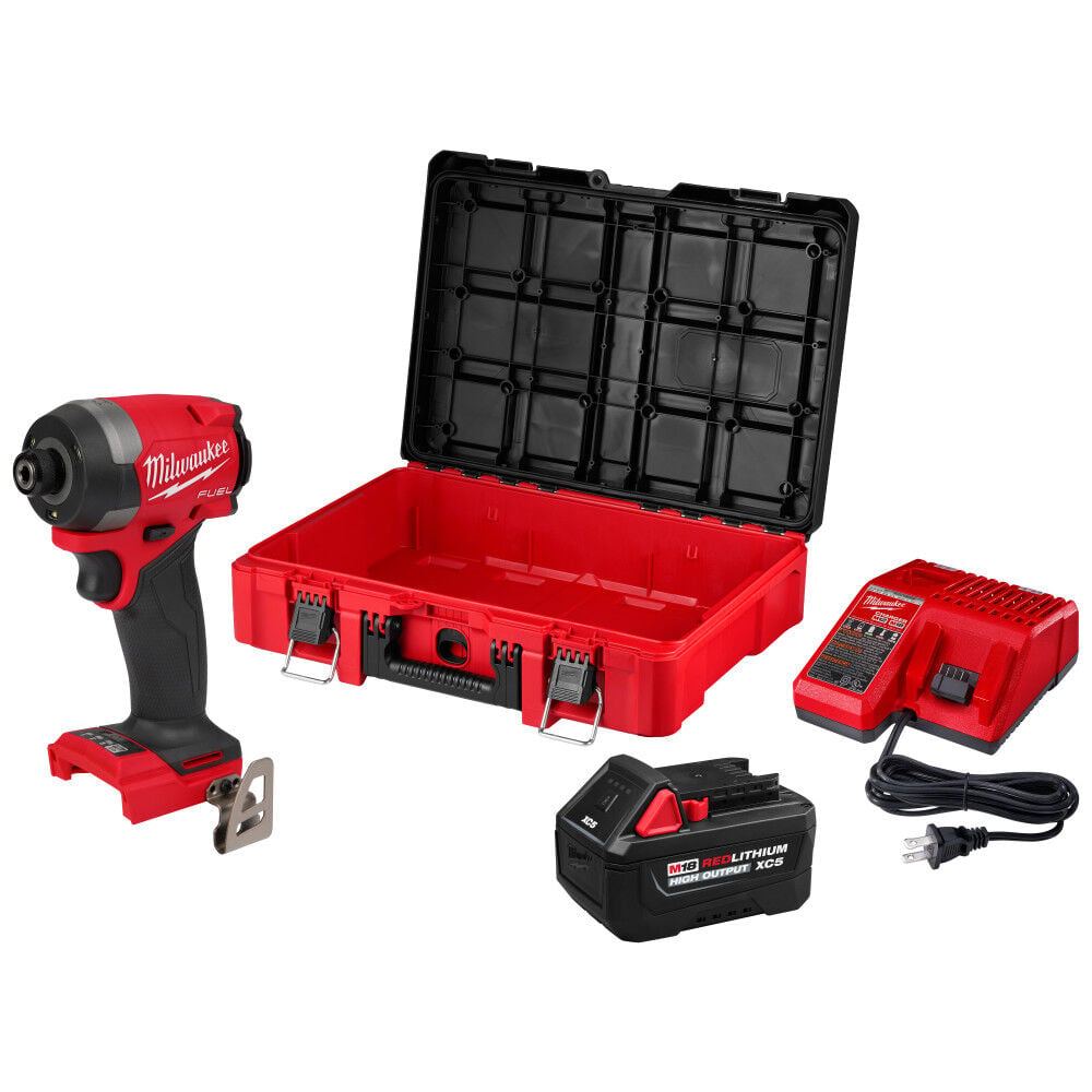 Milwaukee M18 FUEL 1/4 Inch Hex Impact Driver PACKOUT Kit, large image number 1