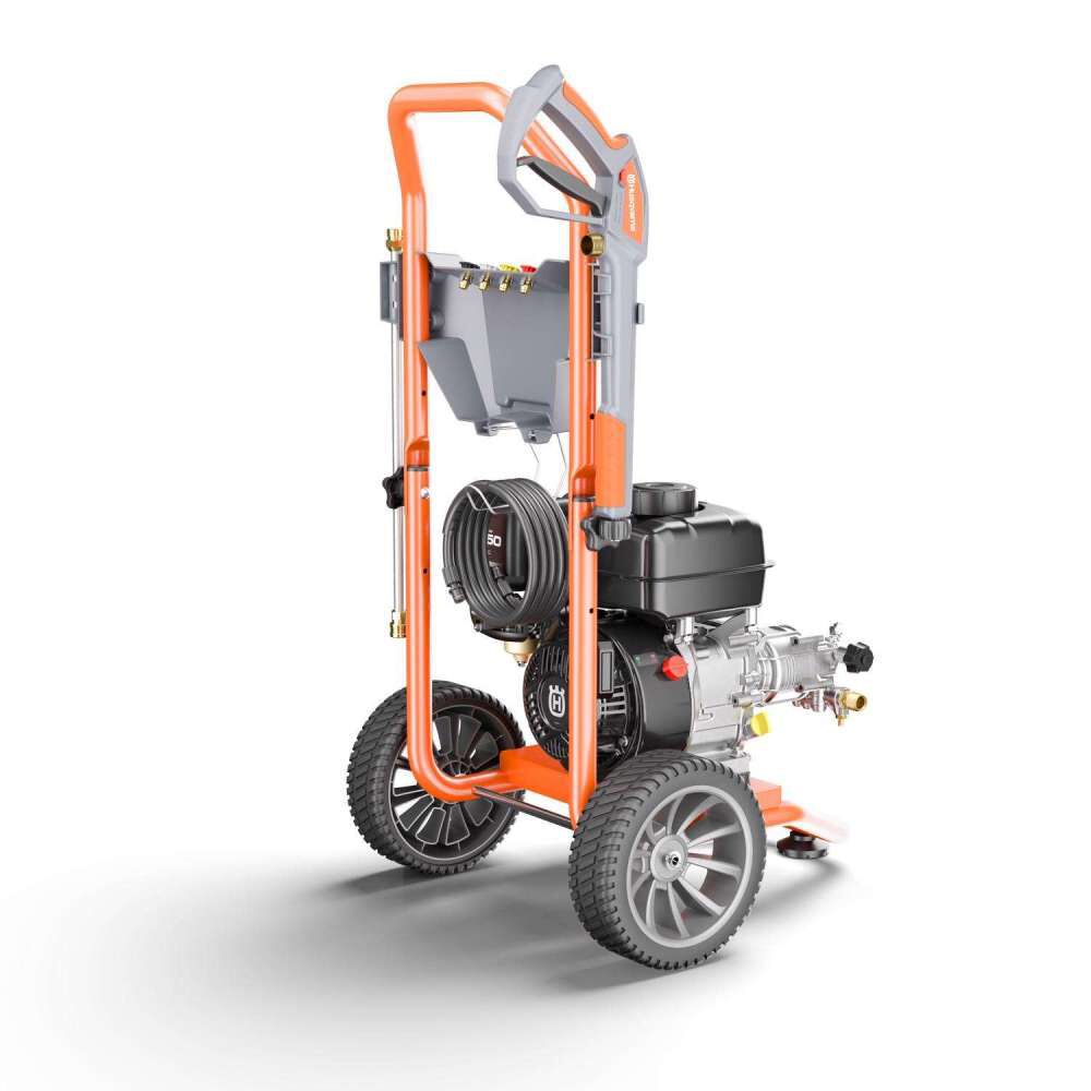 Husqvarna 3000 PSI 2.3 GPM Gas Cold Water Pressure Washer with 4 Spray Tips, large image number 5