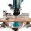 Makita 10in Dual-Bevel Sliding Compound Miter Saw with Laser and Stand, small image number 5