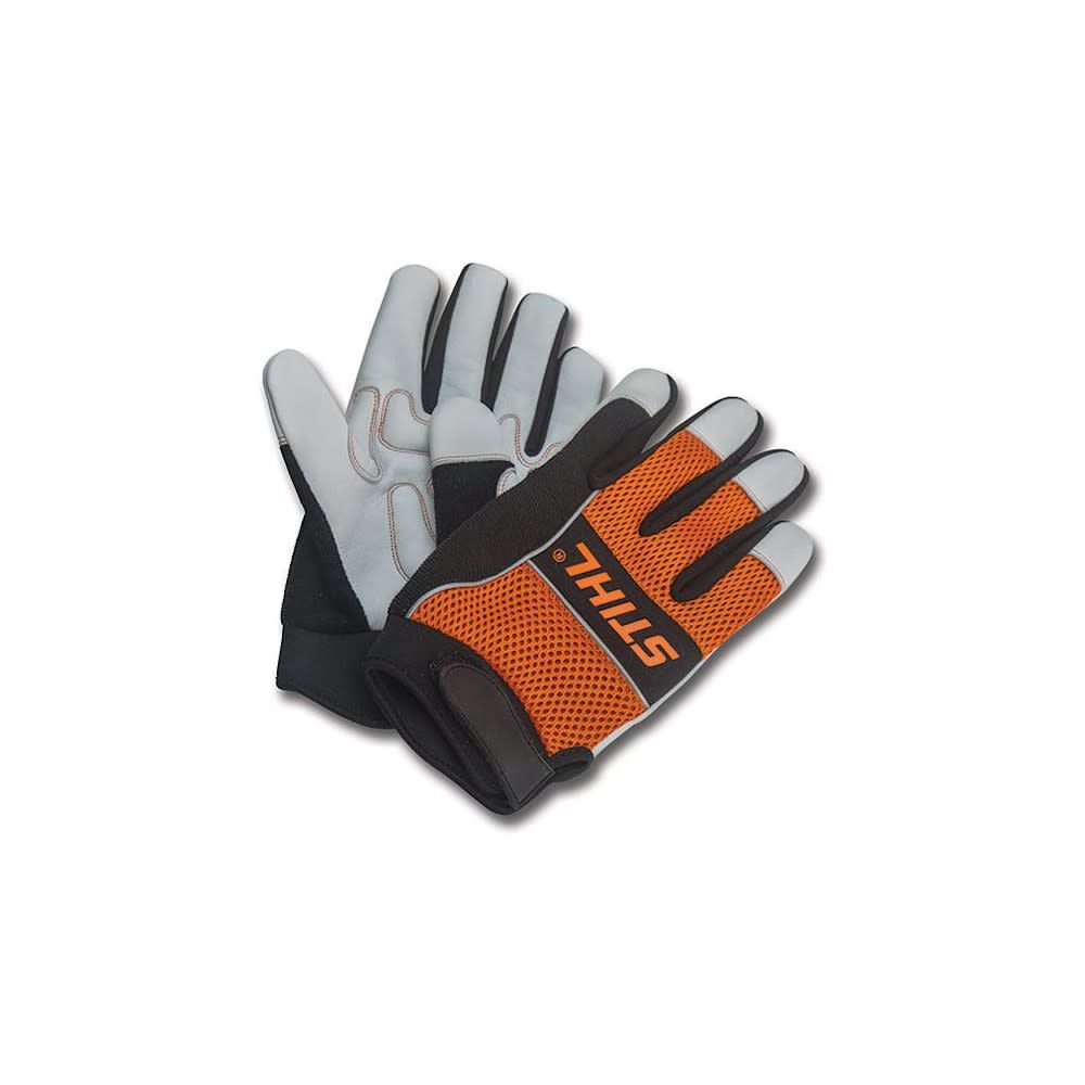 Stihl ProMark Helmet System & 40 Inch Apron Chaps Meshback Gloves Bundle, large image number 8