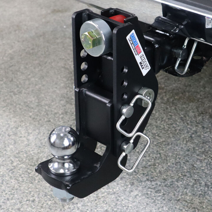 Shocker Hitch 20K Impact Max 2.5 Inch Cushion Hitch & Drop Ball Mount 2-5/16 Inch Hitch Ball, large image number 8
