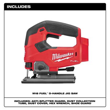 Milwaukee M18 FUEL D-handle Jig Saw (Bare Tool), large image number 1