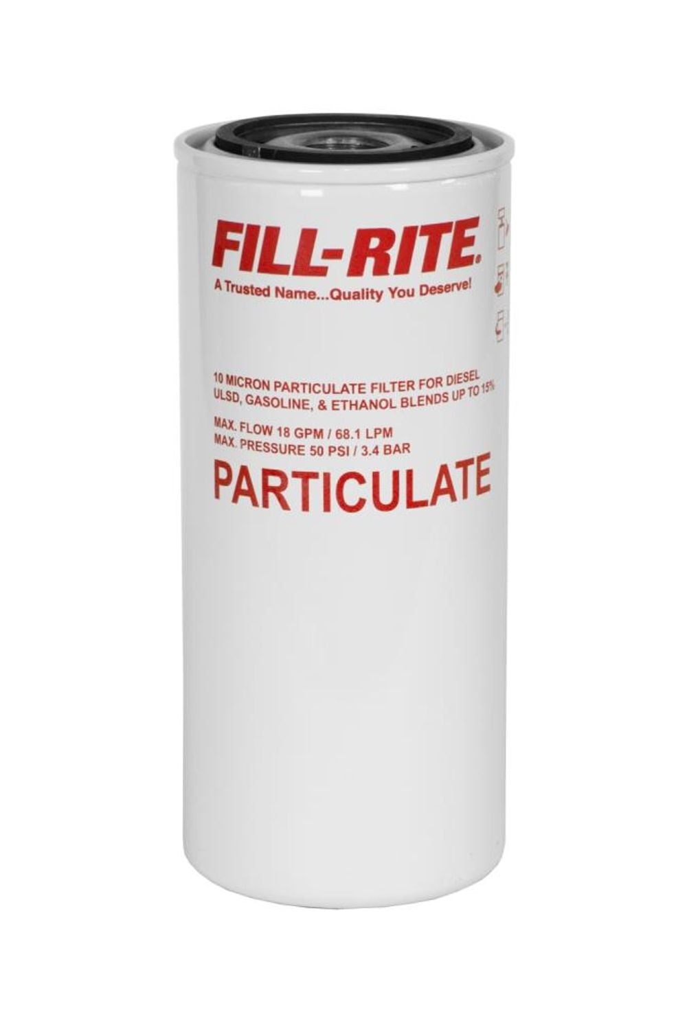 Fill-Rite 18 gpm 10 Micron Particulate Spin On Filter, large image number 1