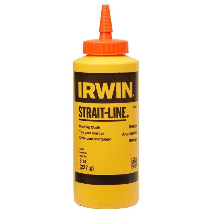 Irwin 8 Oz. Fluorescent Orange Chalk