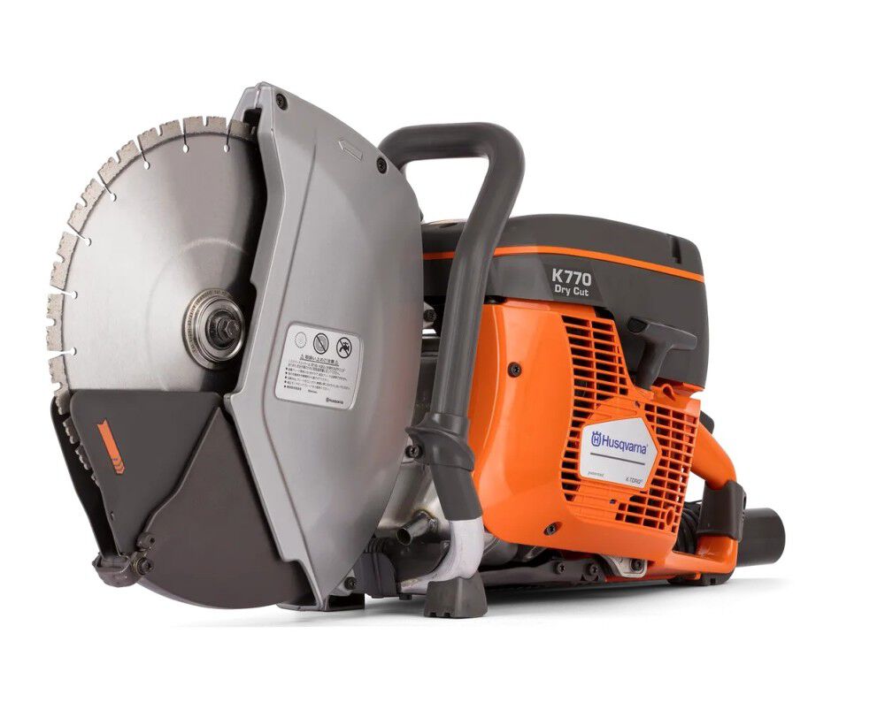 Husqvarna Construction K 770 Dry Cut 3.7kW 12 Inch Gas Power Cutter Body Only Reconditioned, large image number 1