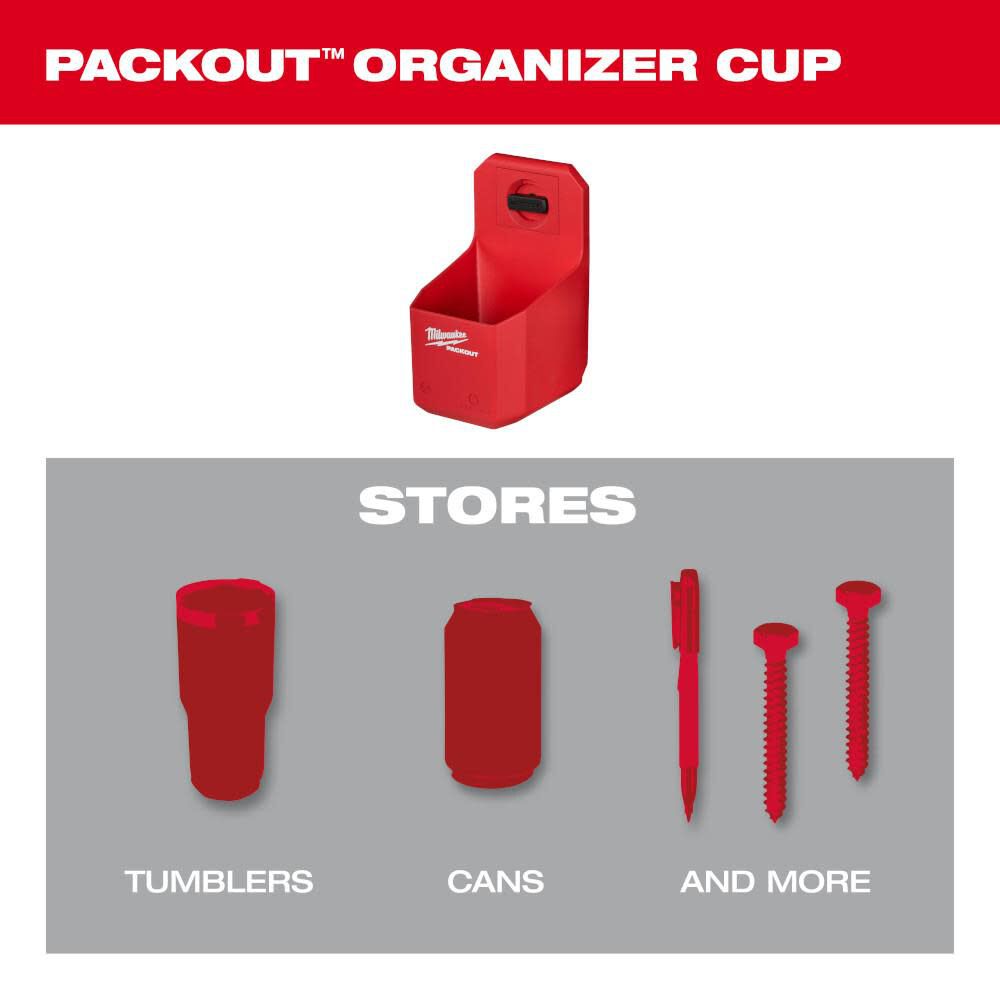 Milwaukee PACKOUT Organizer Cup 48-22-8336 from Milwaukee - Acme Tools