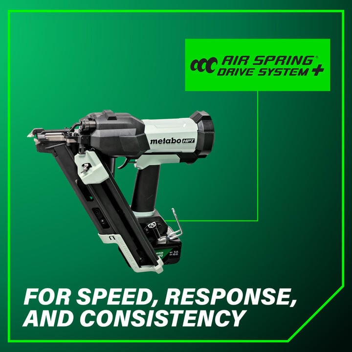 Metabo HPT Cordless Pneumatic 18V Metal Connector Nailer Kit, large image number 14
