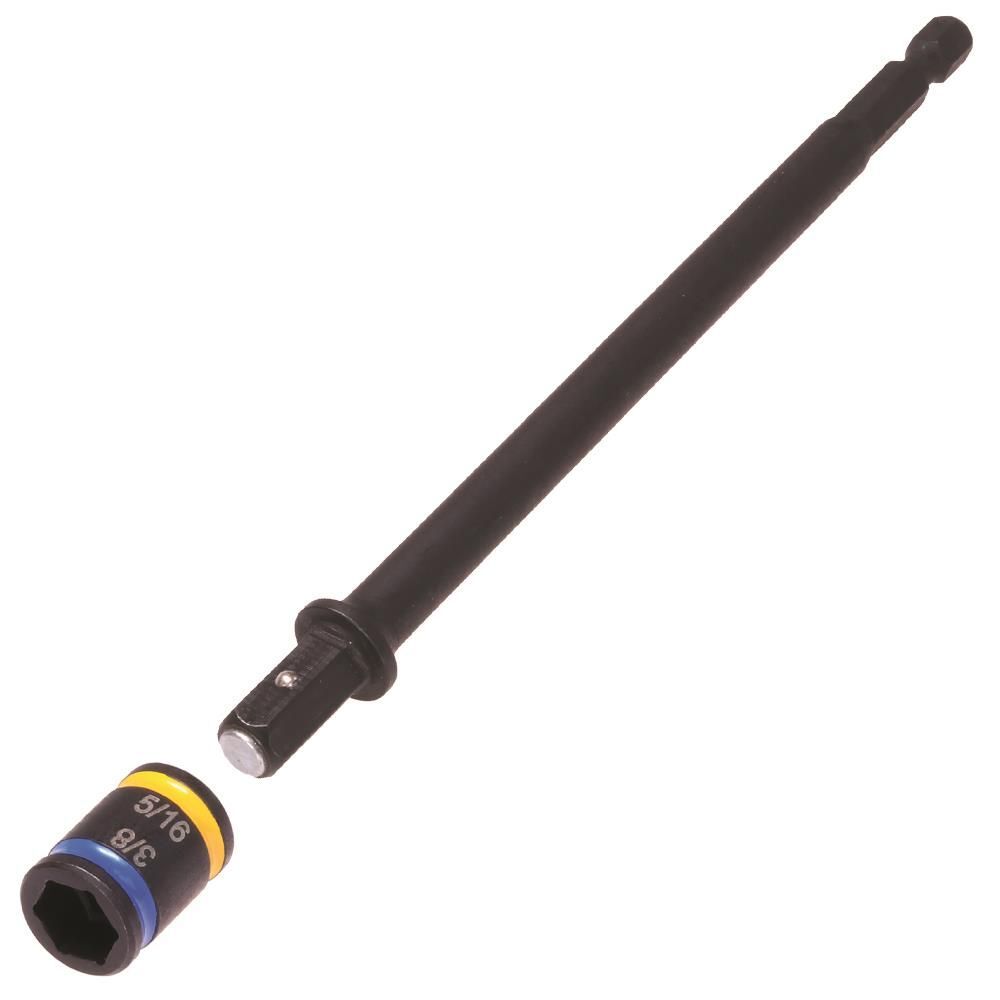 Malco Products 6in Cleanable Reversible Hex Chuck Driver 3/8 & 5/16, large image number 2