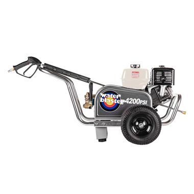 Simpson Aluminum Water Blaster 4200 PSI 4.0 GPM Gas Powered Cold Water Pressure Washer with CAT PUMPS Triplex Pump and 5 Spray Tips, large image number 16