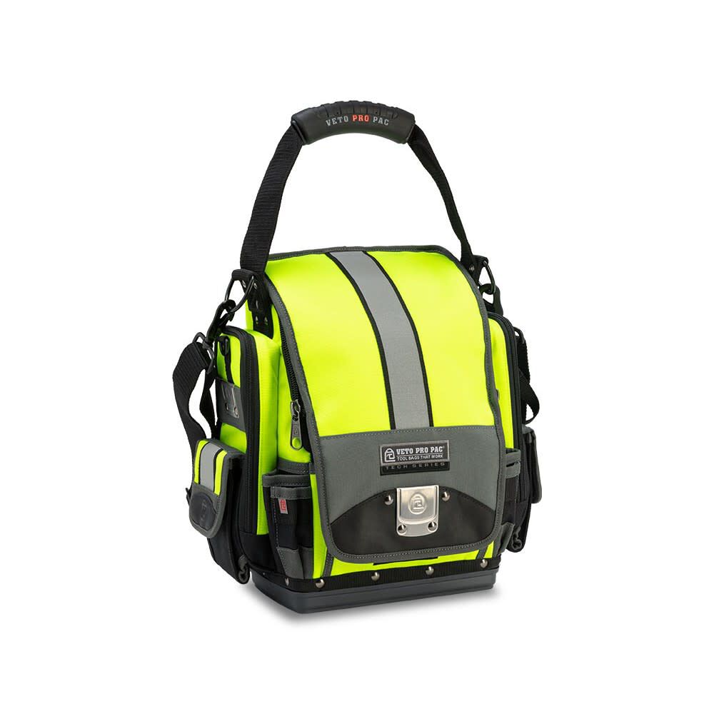 Veto Pro Pac TP-XXL Tool Pouch Hi Viz Yellow Closable Mid Sized, large image number 5