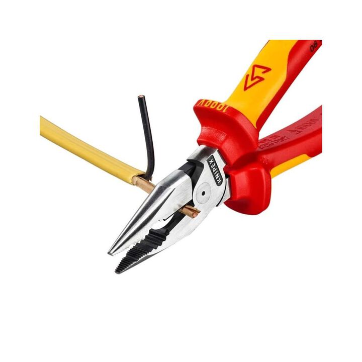 Knipex 7-1/4 Inch Combination Pliers with Insulated Handle, large image number 4