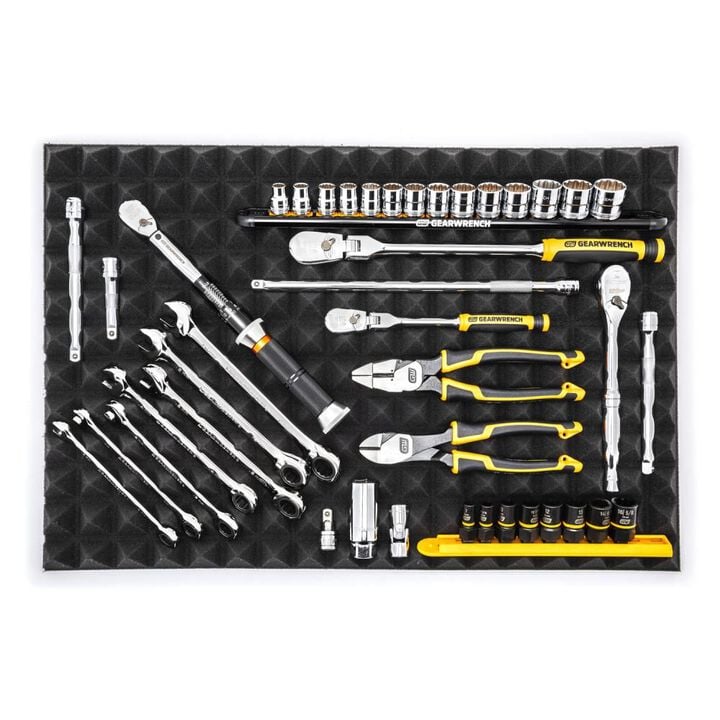 GEARWRENCH 4 Piece Trap Mat Universal Tool Drawer Liners, large image number 6