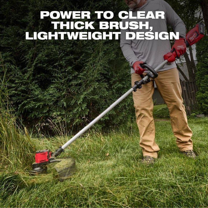 Milwaukee M18 Brushless String Trimmer, Bare Tool, large image number 2
