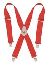 CLC Heavy-Duty Work Suspenders - Red, small image number 1