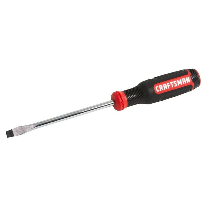 CRAFTSMAN Bi-Material Handle Slotted Head Screwdriver