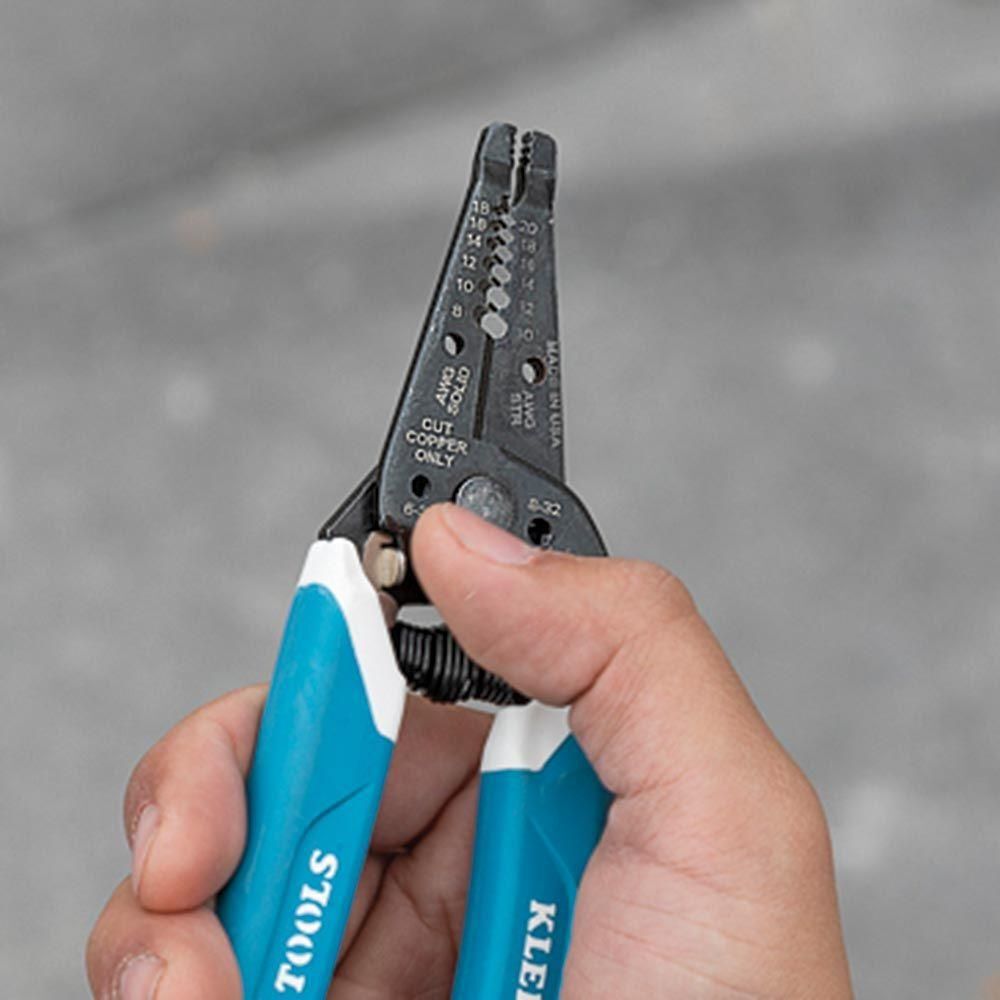 Klein Tools Klein-Kurve Wire Stripper/Cutter 8-20 AWG, large image number 4