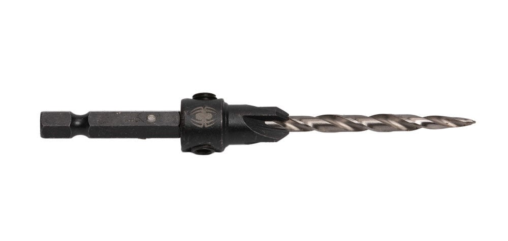 Spyder 11/64 Inch HSS Tapered Adjustable #6 Countersink Twist Drill Bit, large image number 5