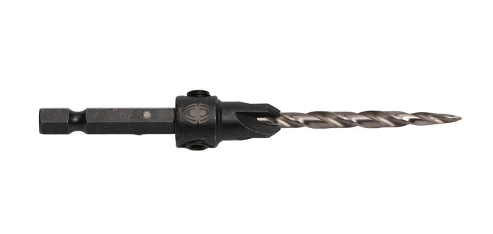 Spyder 11/64 Inch HSS Tapered Adjustable #6 Countersink Twist Drill Bit, large image number 4