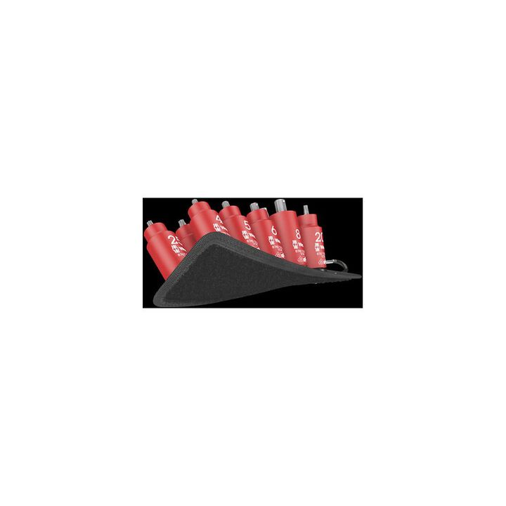 Wera Tools 11pc Belt B VDE 1 Zyklop Bit Torx/Hexagonal Socket Set, large image number 1