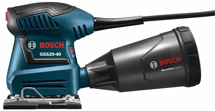 Bosch 1/4-Sheet Orbital Finishing Sander, large image number 2