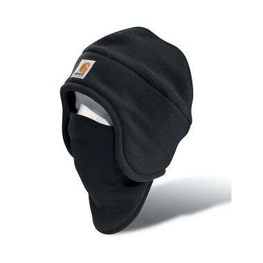 Carhartt 2-in-1 Headwear Mens Regular OS Fleece Regular OS Black